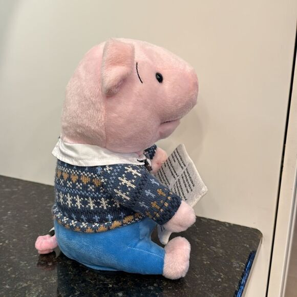 Cuddle Barn PIG Animated Plush The Three Little Pigs Storyteller Moves Childrens - Picture 7 of 10